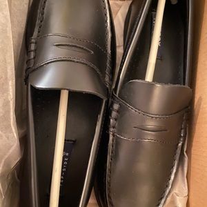 Kids penny loafers, black, size 3 kids. BRAND NEW NEVER WORN!